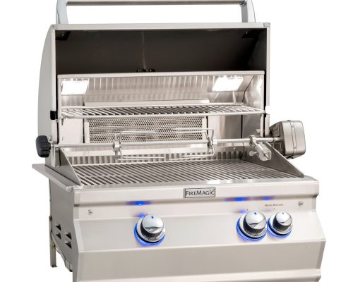 Alternative view of Fire Magic Aurora A430i Built-In Grills with Analog Thermometer
