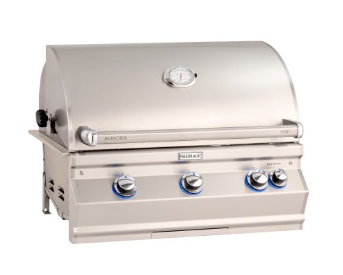 Fire Magic Aurora A540i Built-In Grills with Analog Thermometer