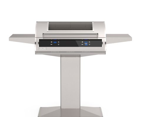 Alternative view of Fire Magic EL500s 30 Inch Patio Post-Mount Electric Grill With Dual Control