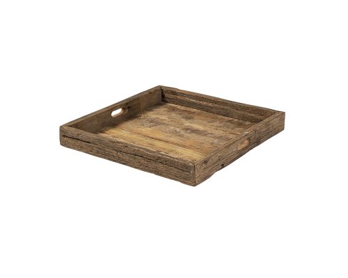 Alternative view of Mercana Carson Brown Reclaimed Wood Tray