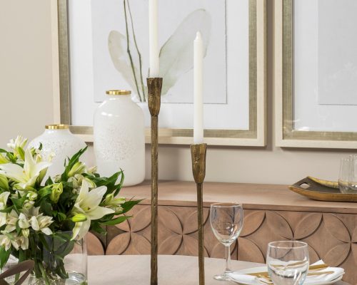 Mercana Levit Gold Table Candle Holder - Image 4