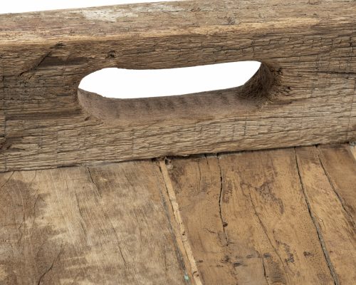 Mercana Carson Brown Reclaimed Wood Tray - Image 7