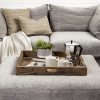 Mercana Carson Brown Reclaimed Wood Tray