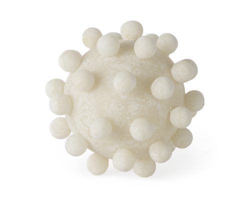 Alternative view of Mercana Malo Cream Resin Sphere Decorative Object