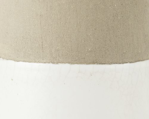 Mercana Garand Two-Toned White Natural Ceramic Jug - Image 14