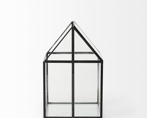 Mercana Sikes Hut Terrarium W/Glass Base - Image 3