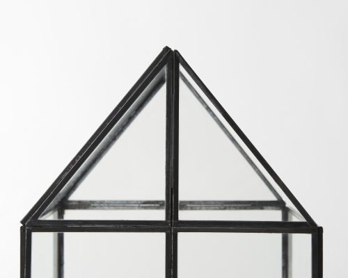 Mercana Sikes Hut Terrarium W/Glass Base - Image 9