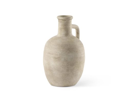 Alternative view of Mercana Zenni  Warm Beige Ceramic Vase