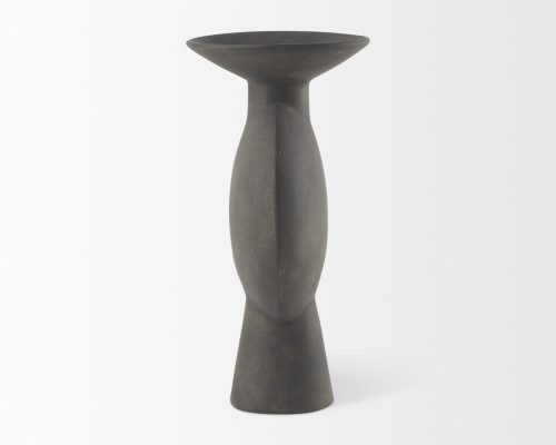 Mercana Kaz Earthy Brown Ceramic Vase - Image 5