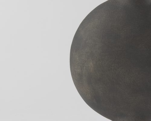 Mercana Kaz Earthy Brown Ceramic Vase - Image 10