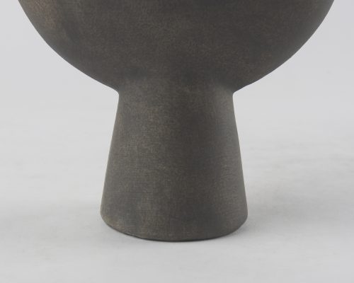 Mercana Kaz Earthy Brown Ceramic Vase - Image 11