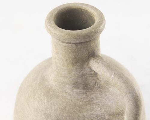 Mercana Zenni Warm Beige Ceramic Vase - Image 6