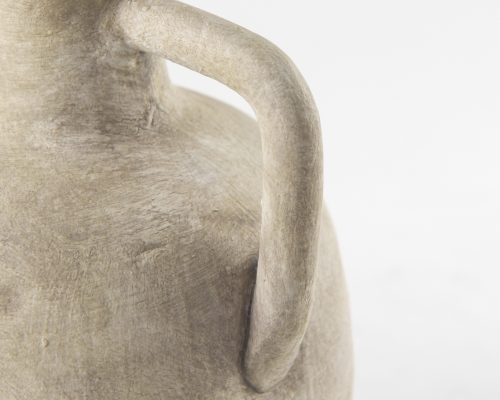 Mercana Zenni Warm Beige Ceramic Vase - Image 7