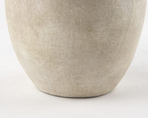 Mercana Zenni Warm Beige Ceramic Vase - Image 8