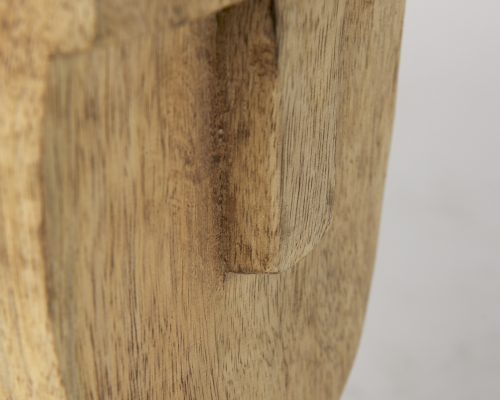 Mercana Ivan Wooden Head Sculpture - Image 12