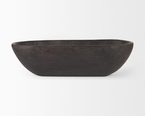 Alternative view of Mercana Athena Extra Large Oblong Reclaimed Wood Bowl