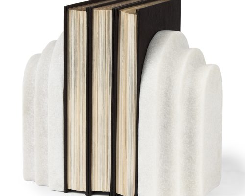 Mercana Empire Resin Arc Book End Set - Image 2