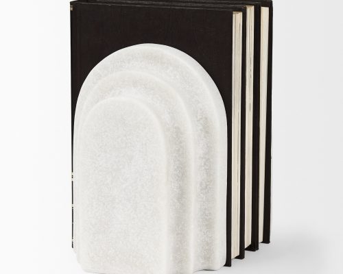 Mercana Empire Resin Arc Book End Set - Image 7