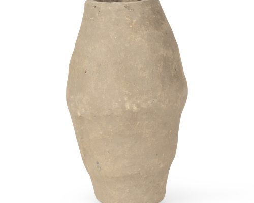 Alternative view of Mercana Rundal Paper Mache Vase