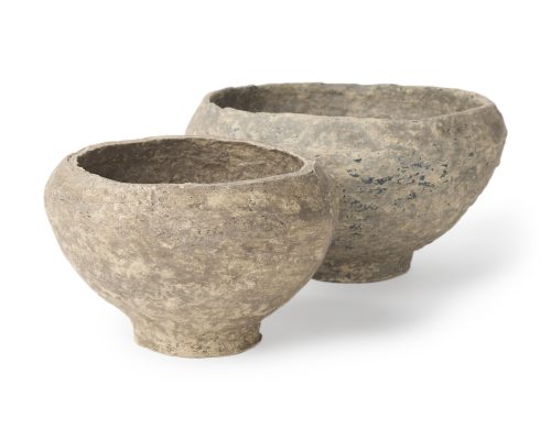 Alternative view of Mercana Sonu Set of 2 Paper Mache Half-Pot Bowls