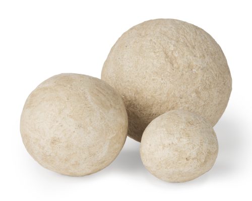Alternative view of Mercana Sunita Set of 3 Paper Mache Orbs
