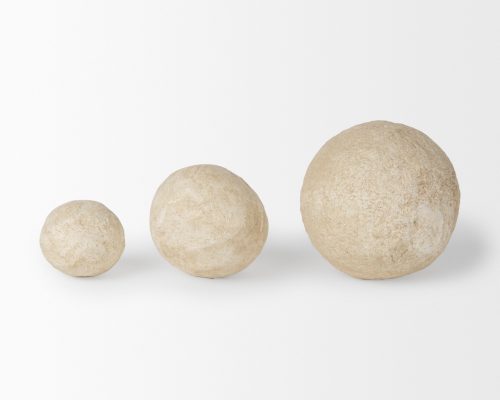 Mercana Sunita Set of 3 Paper Mache Orbs - Image 7