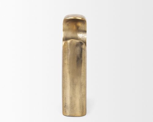 Mercana Renni Antiqued Brass Decorative Sculpture - Image 4
