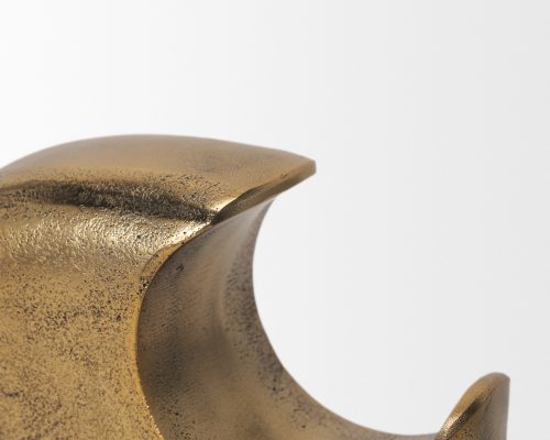 Mercana Renni Antiqued Brass Decorative Sculpture - Image 7