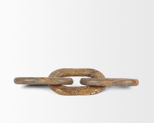 Mercana Reinir Marble Chain Link Decorative Object - Image 4