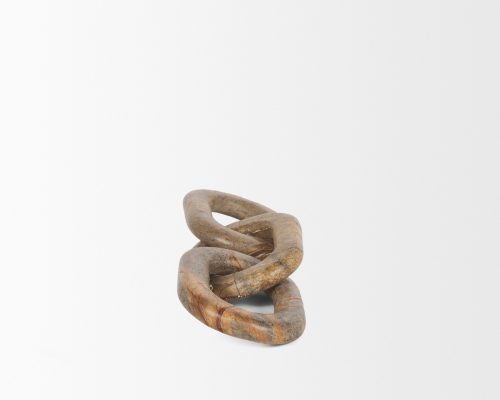 Mercana Reinir Marble Chain Link Decorative Object - Image 5