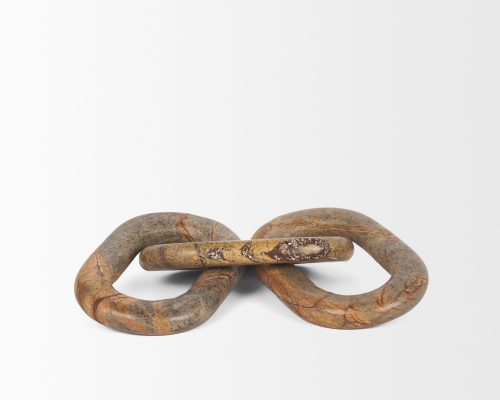 Mercana Reinir Marble Chain Link Decorative Object - Image 7
