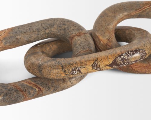 Mercana Reinir Marble Chain Link Decorative Object - Image 8