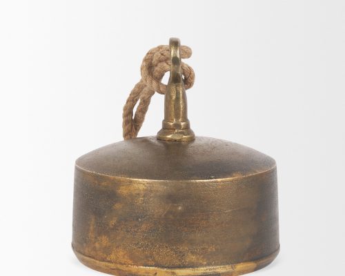 Mercana Quincy Gold Metal Decorative Bell Object - Image 6