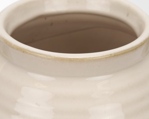 Mercana Tryna Beige w/ Matte Brown Ceramic Vase - Image 10