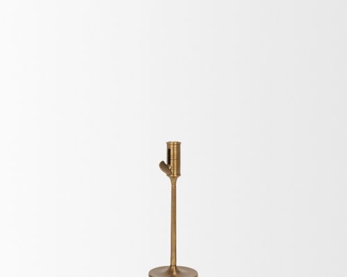 Mercana Chantria Solid Natural Brass Adjustable Taper Candle Holder - Image 9
