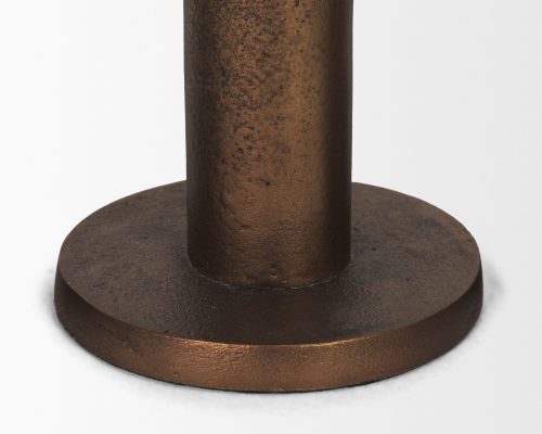 Mercana Declan Cast Metal Taper Candle Holder - Image 10