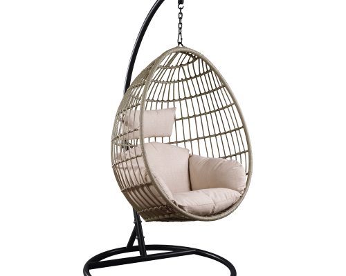 Alternative view of Acme Vasant Single Hanging Chair Fabric & Wicker