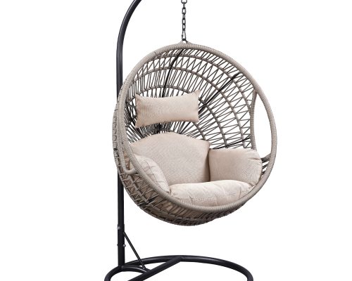 Alternative view of Acme Vasant Hanging Chair Fabric & Rope