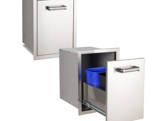 Fire Magic Double Trash Cabinet