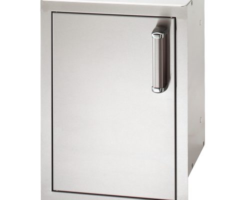 Fire Magic Flush Single Door w/Dual Drawers