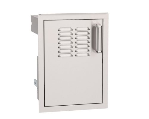 Fire Magic 14" Flush Single Door Tank Drawer and Louvers