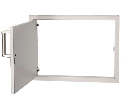 Alternative view of Fire Magic 24" Flush Mounted Horizontal Single Access Doors
