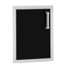 Fire Magic Echelon Black Vertical Single Access Door