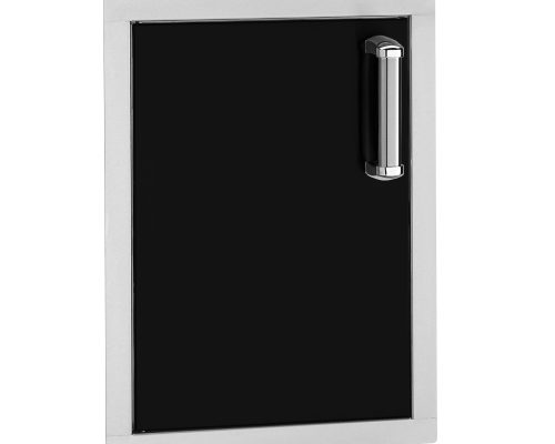 Fire Magic Echelon Black Vertical Single Access Door