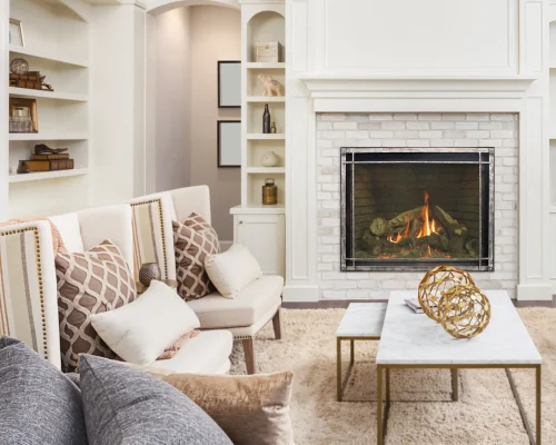 Alternative view of Empire Comfort Systems DV 50" Fireplace, Multi-Function Remote, (Req Log Set and Liner)