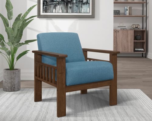 Homelegance Helena Accent Chair with Storage Arms