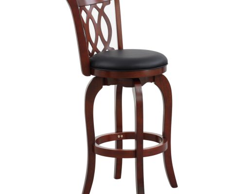 Homelegance Shapel Swivel Pub Height Chair with X Back