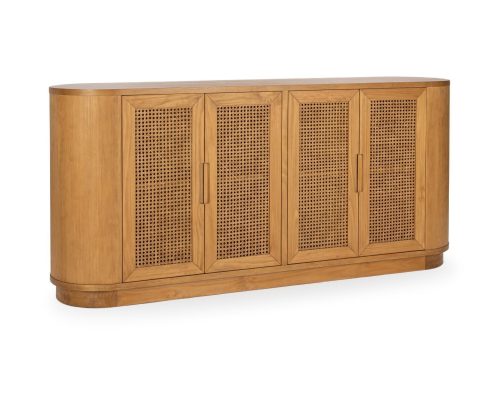 Classic Home Adelheid 4 Door Buffet Natural