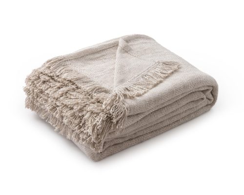 Classic Home Avani Blanket Natural - Image 11