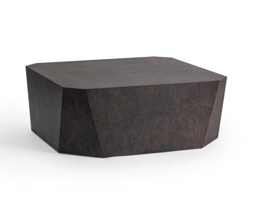 Classic Home Avena Square Coffee Table Brown